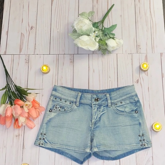 3 For 20 Boom Boom Jeans Denim Shorts Junior Size 1